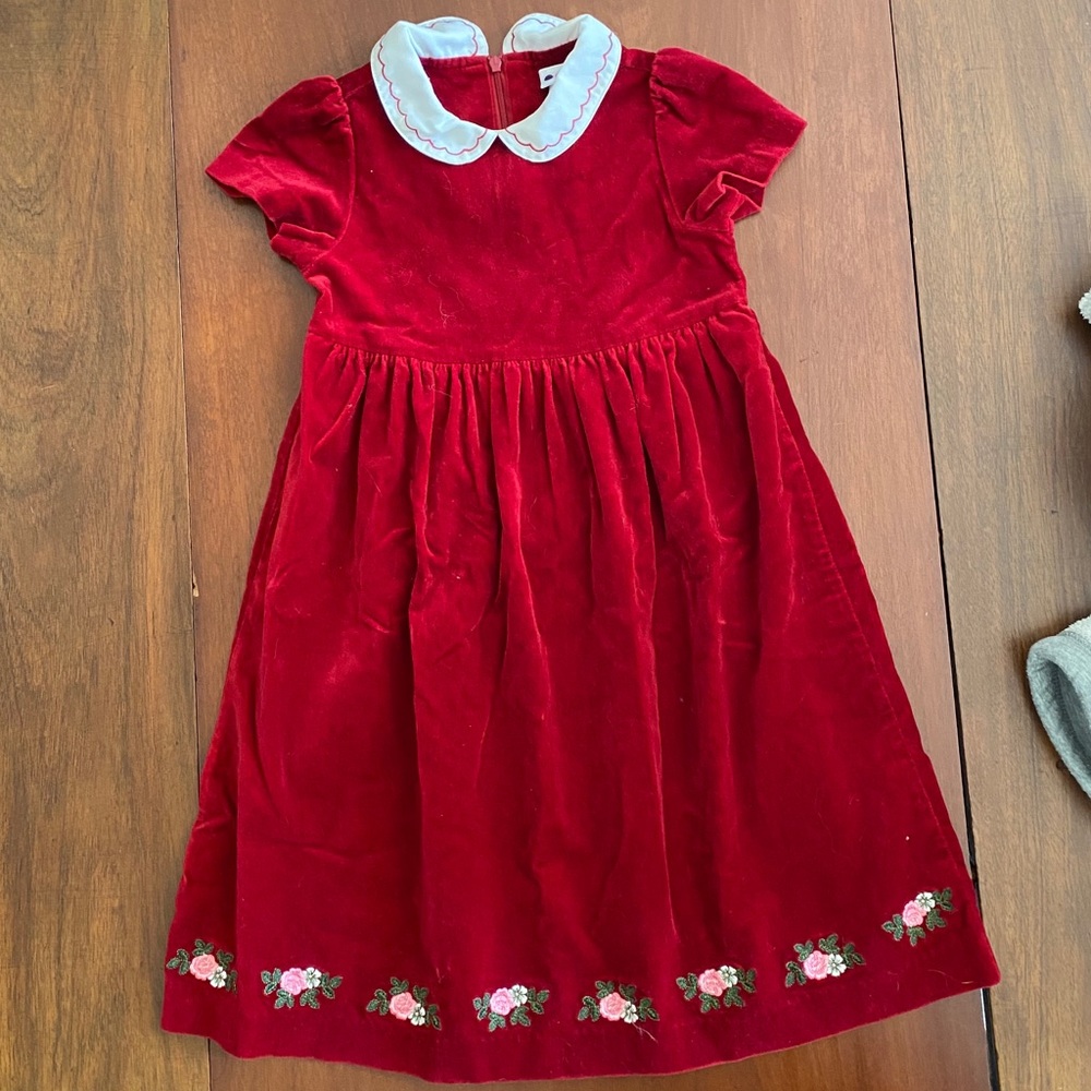 Red Velvet Gymboree Dress